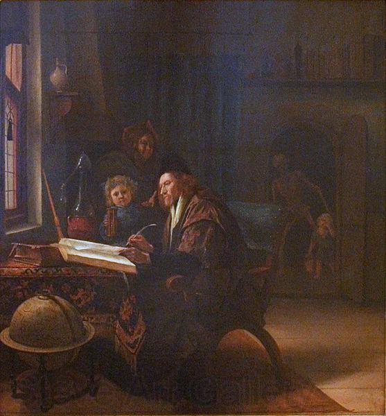 Jan Steen Scholar at his Desk France oil painting art